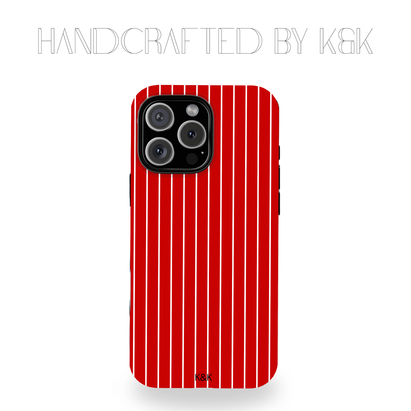 Red Stripe IPhone Case