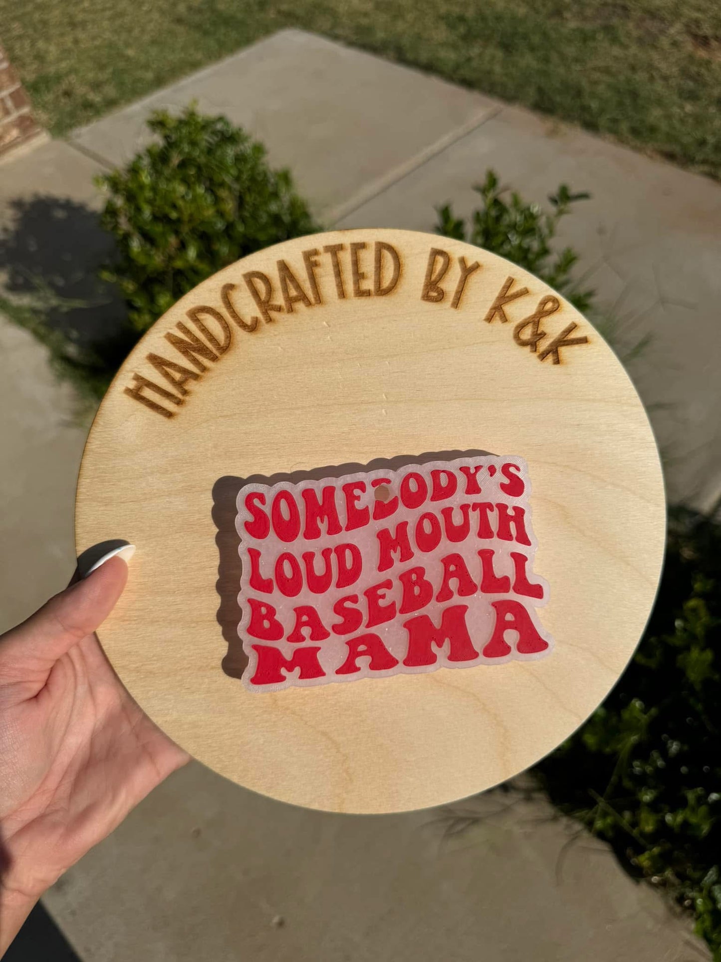 Loud Mouth Baseball Mama