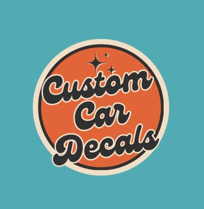 Custom Car Decal