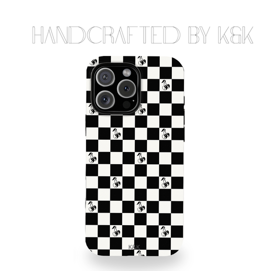 Yin Yang Checks IPhone Case