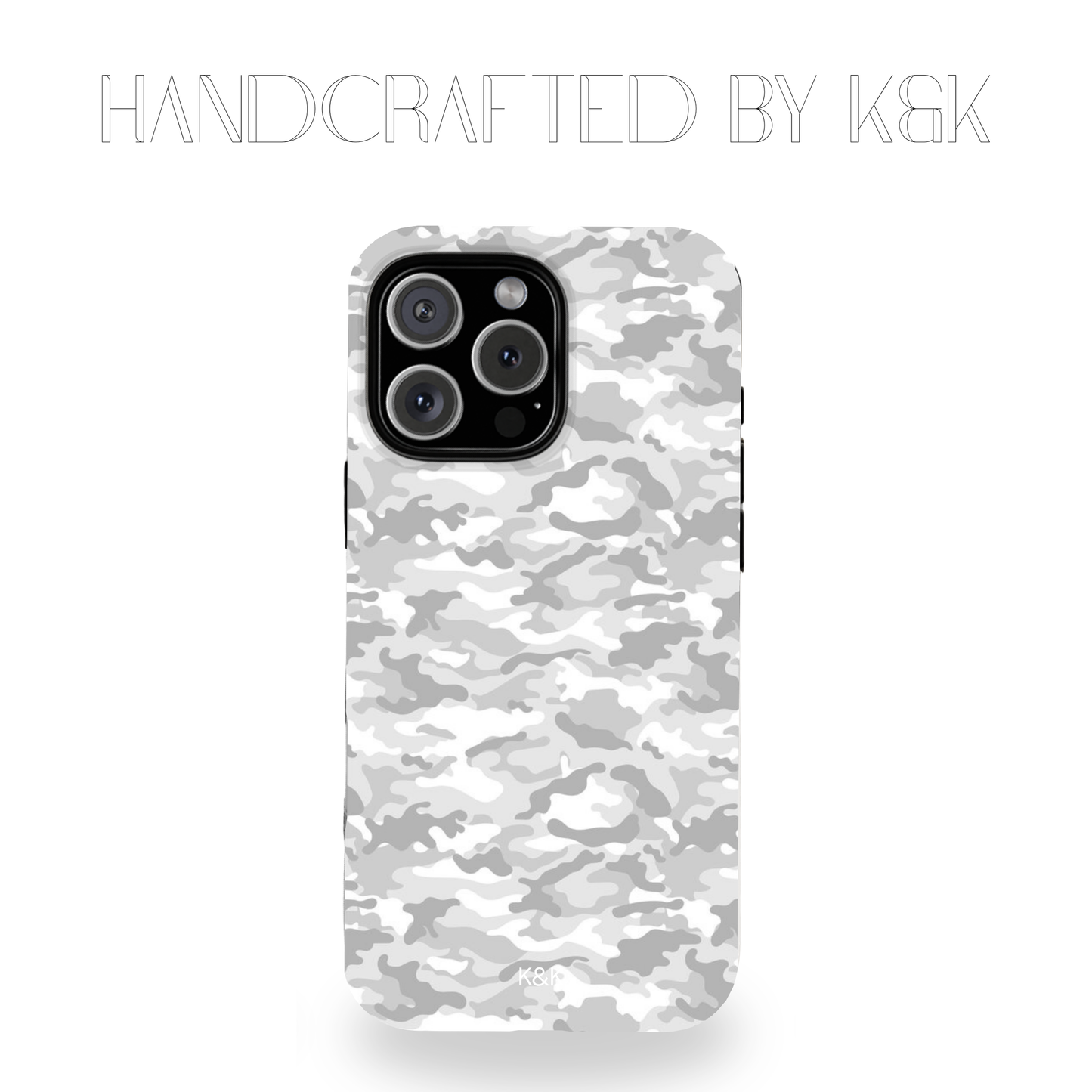 Grey Camo IPhone Case