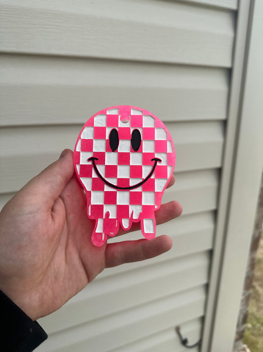 Checkered Smiley Freshie
