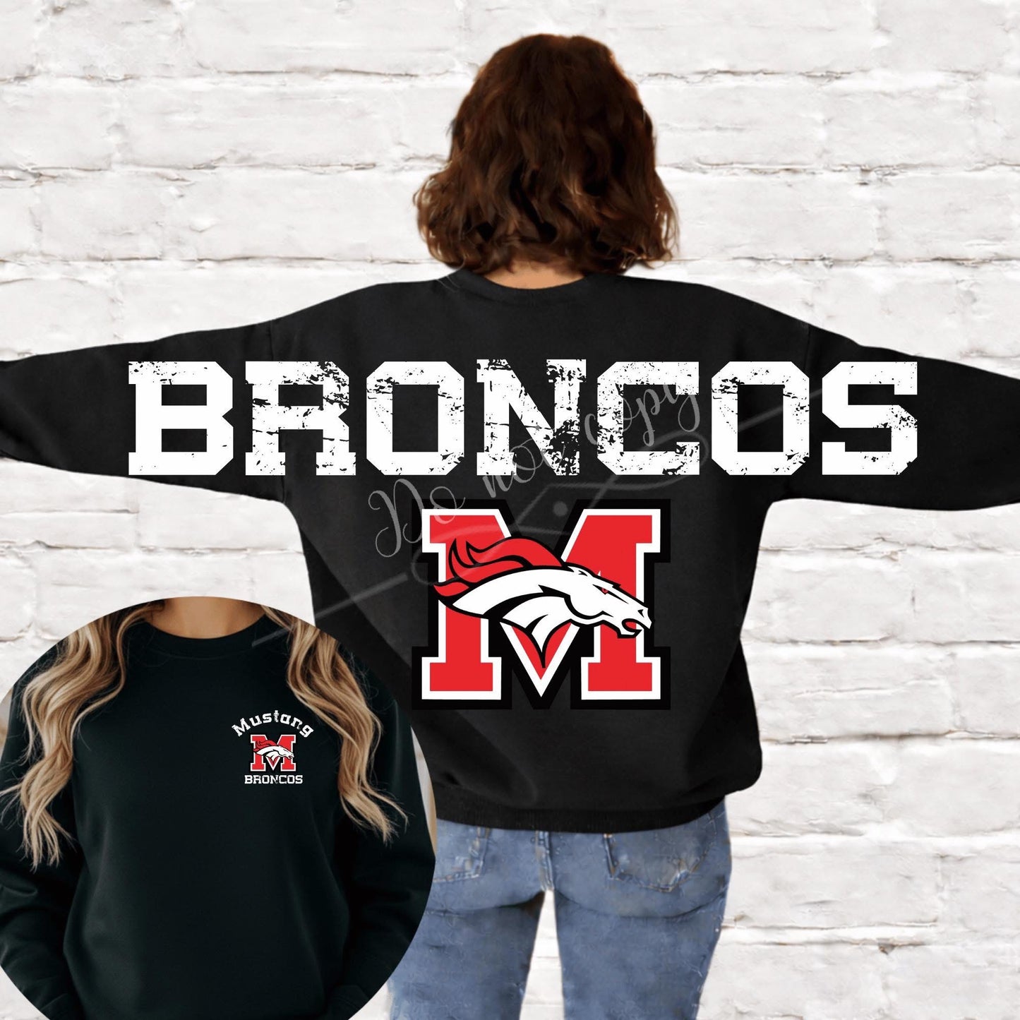 Custom mama full across the back w/ pocket design SWEATSHIRT
