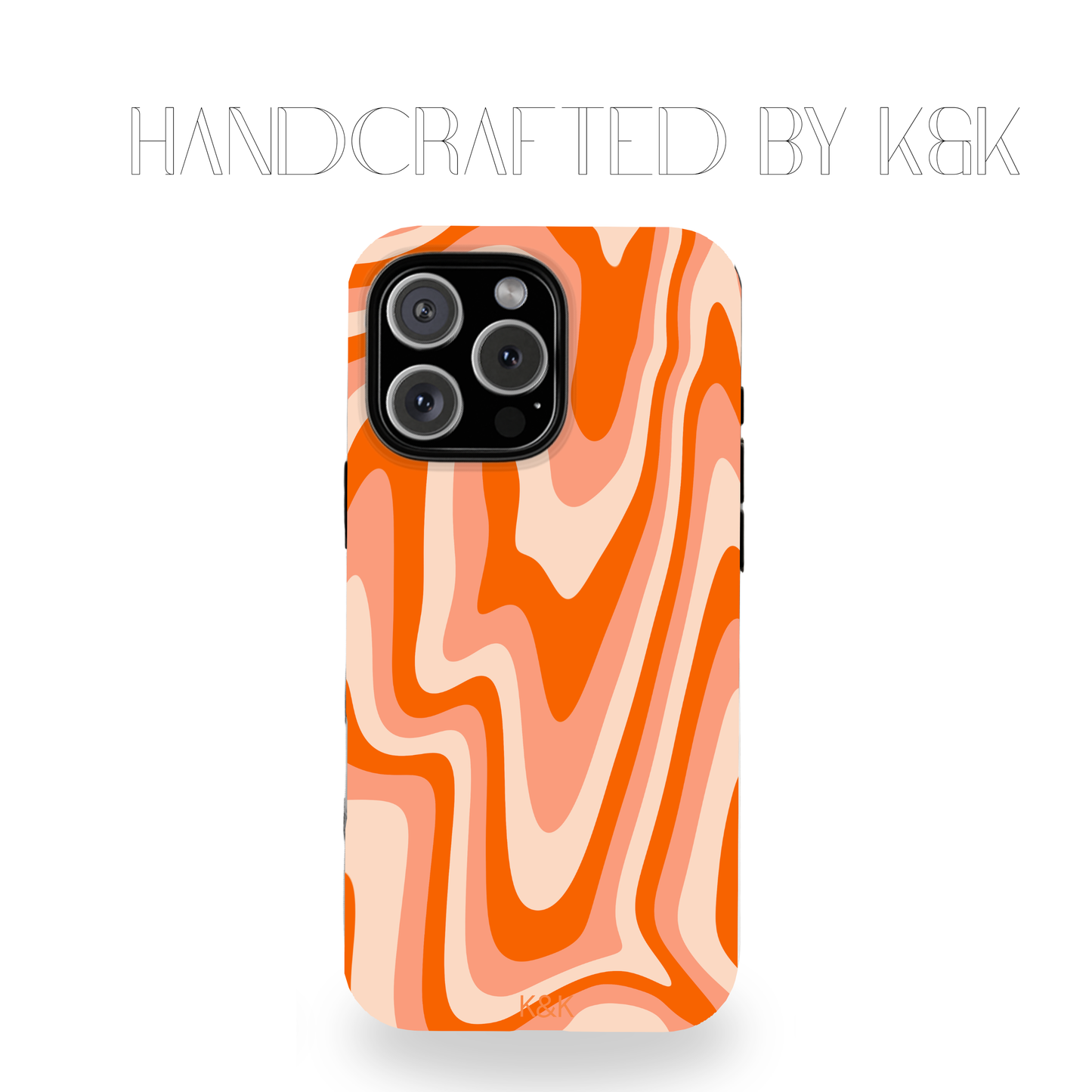 Orange Retro IPhone Case