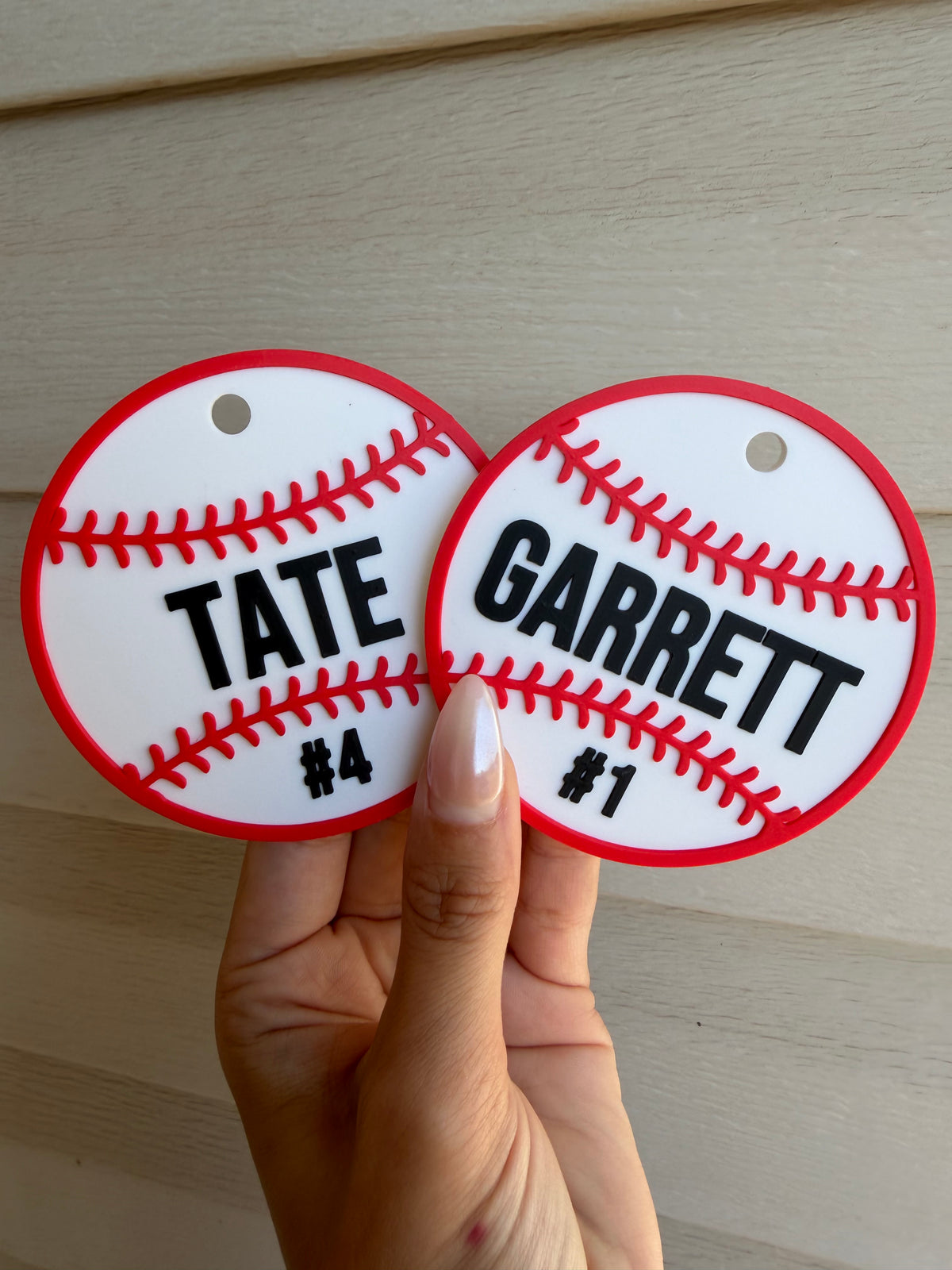 Baseball Bag Tag