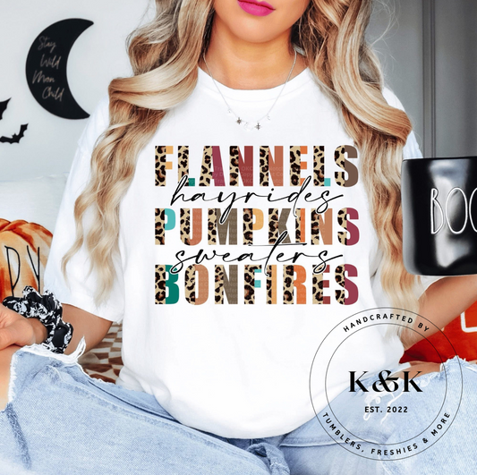 Flannels•Pumpkins•Bonfires