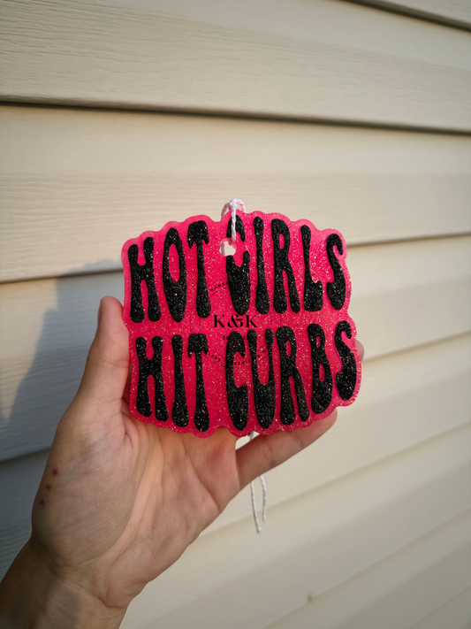 Hot Girls Hit Curbs Freshie