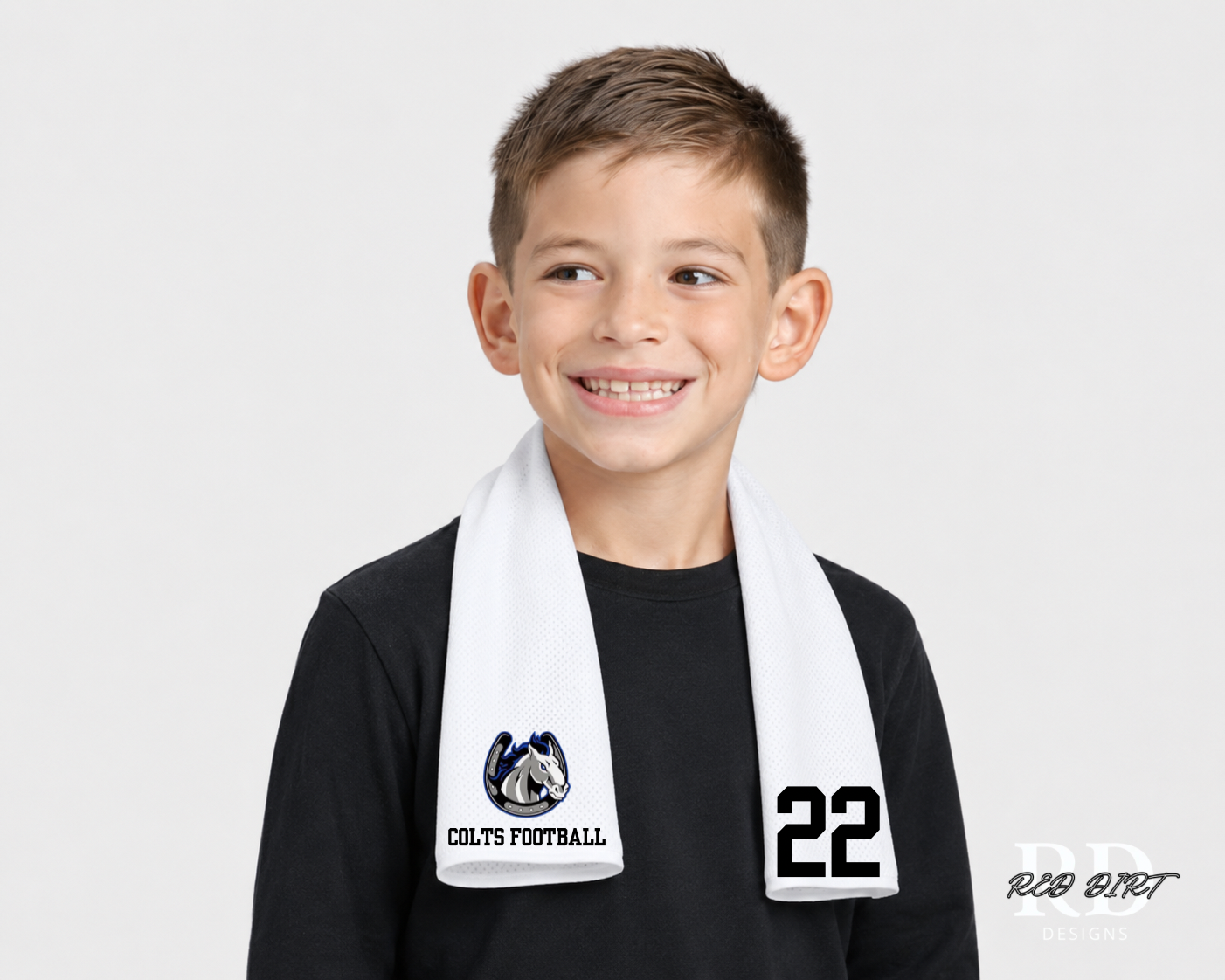 Custom Cooling Towel- White