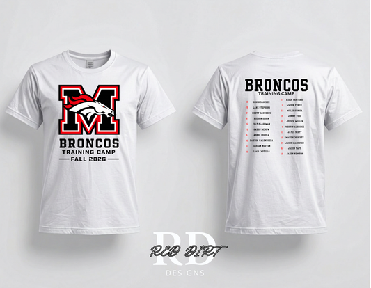 Adult Dri Fit Broncos Camp