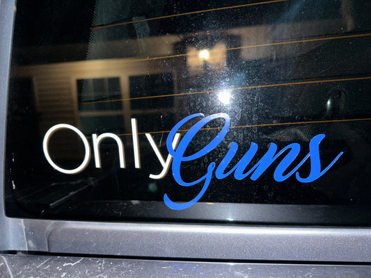 Only G*** Decal