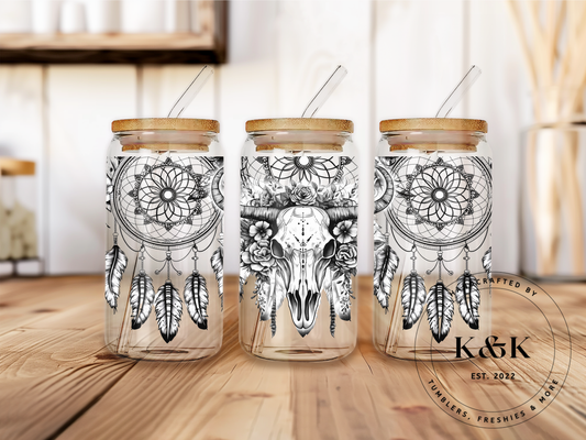 Boho Skull Libbey