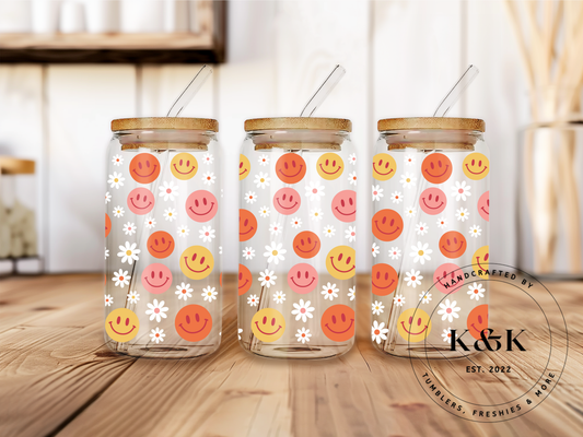 Colorful Smiley 2 Libbey