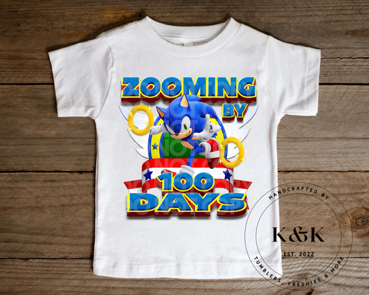 Zooming By 100 Days