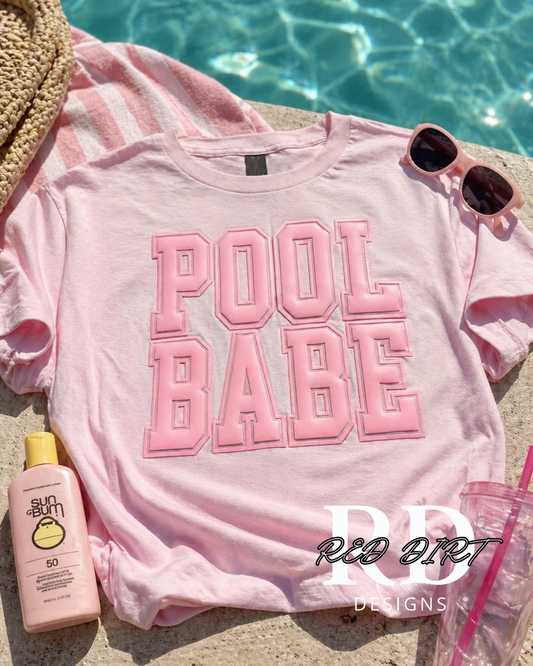 PUFF PRINT Pool Babe