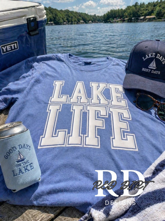 PUFF PRINT Lake Life